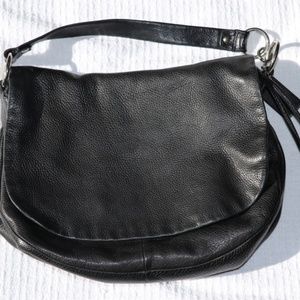 Coach Soft Pebbled Leather Shoulder Bag